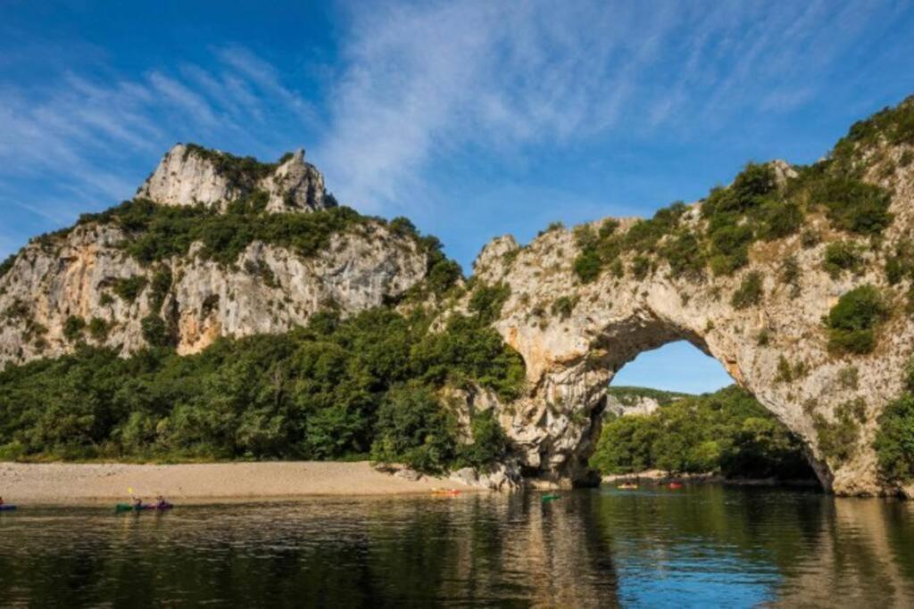 La O'Liso Gorges De L'Ardeche Villa Salavas Eksteriør bilde