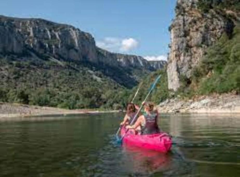 La O'Liso Gorges De L'Ardeche Villa Salavas Eksteriør bilde
