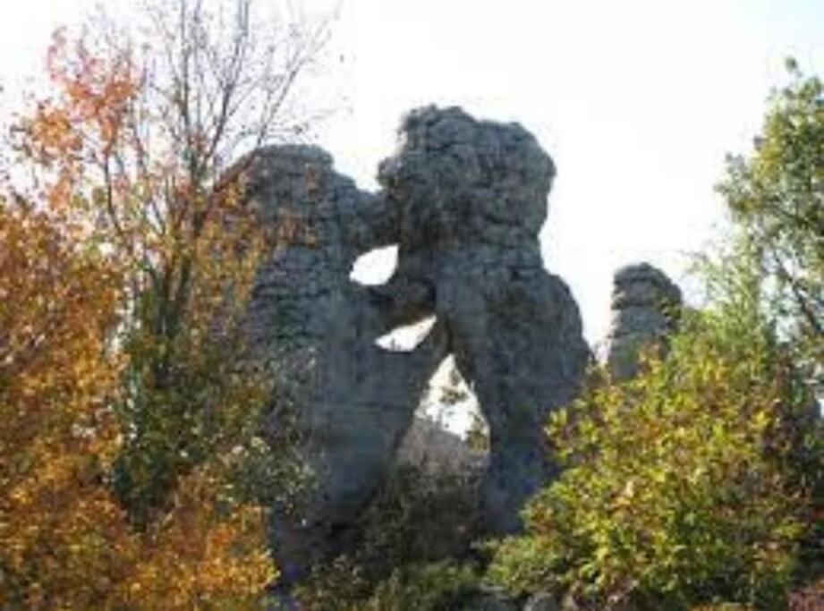 La O'Liso Gorges De L'Ardeche Villa Salavas Eksteriør bilde